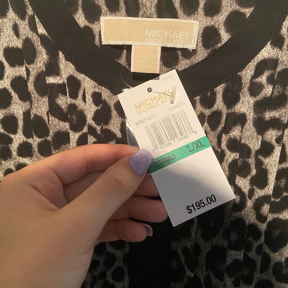 Michele Kors Animal print shirt dress - Picture 2 of 3